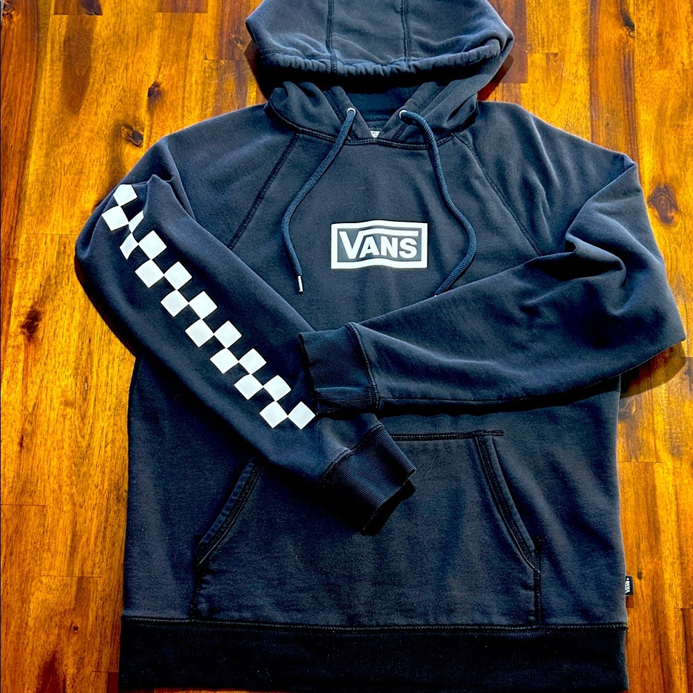 Vans Black Women’s Pullover Sweatshirt Hoodie